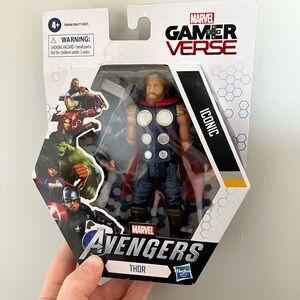 Marvel Gamerverse Thor Figure with Red Cape